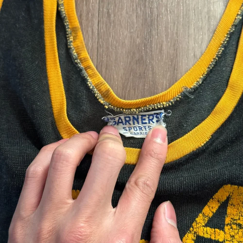 Vintage 1950's Tank Top R.C.A.F. Camp Borden — Vintage Military